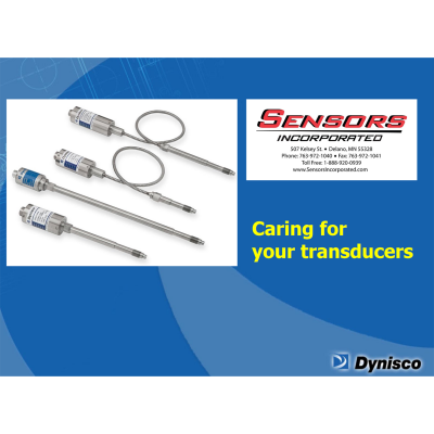 TRANSDUCER CARE AND HANDLING