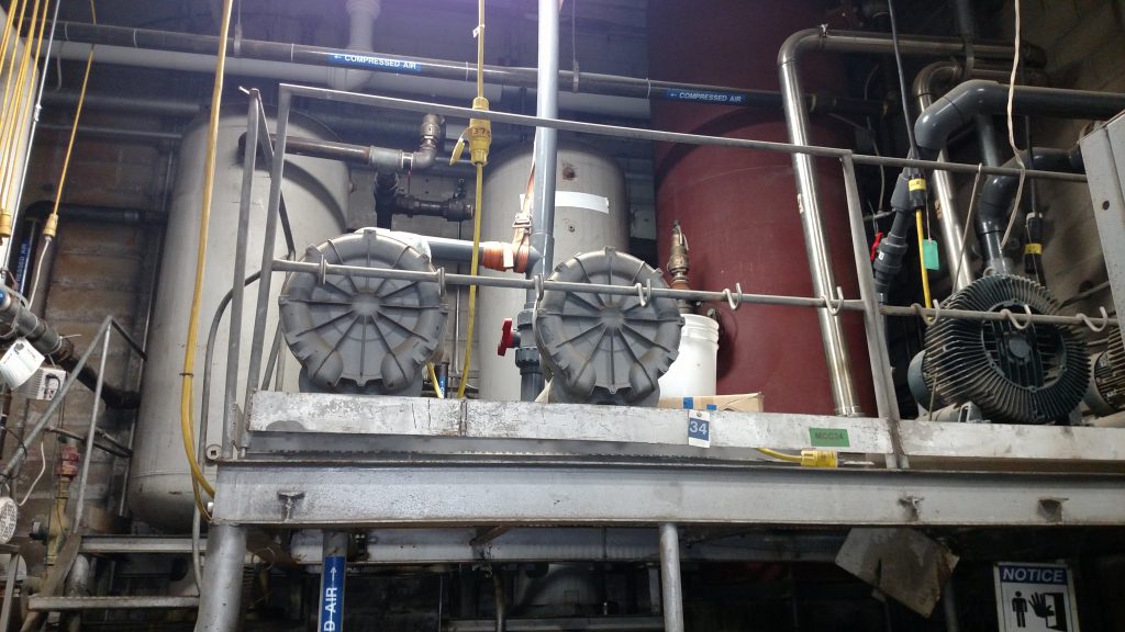Compressed air system designed by JHFoster.