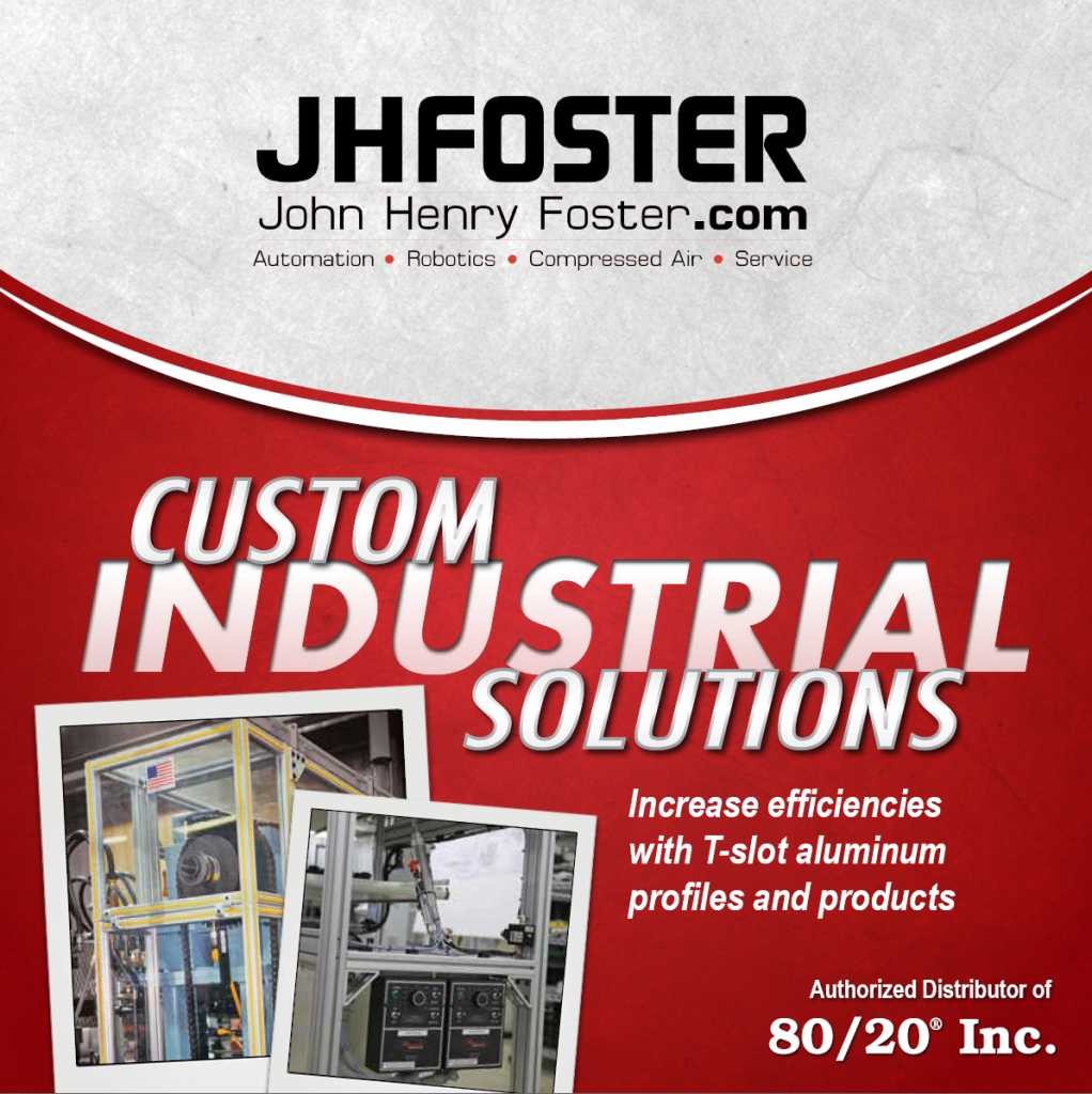 JHFoster offers custom industrial solutions.This brochure leads to specific details on your custom experience.