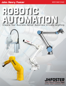 Robotic automation allows you to work smarter, not harder with JHFOSTER's engineered solutions.