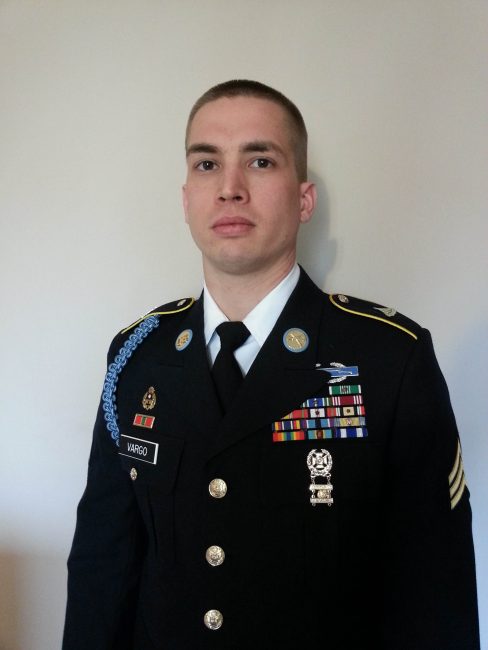 JHFoster celebrates Sam Vargo's career in the military