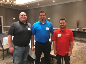 Taylor, Steve and Matt attend the 2019 Xcel Energy Conference