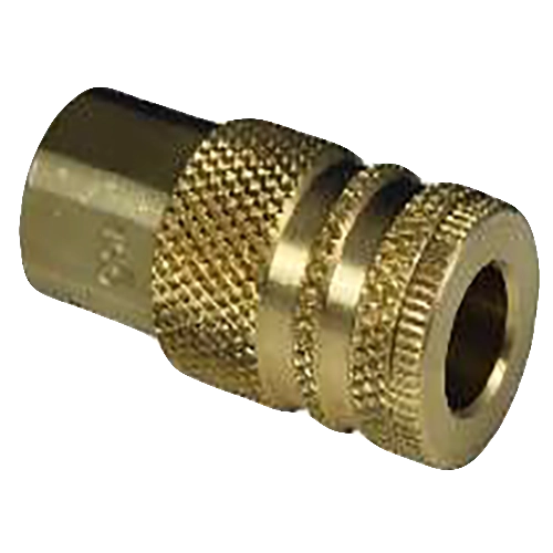 Brass Quick Connect Coupler – ¼" NPT