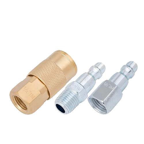 Plug and Coupler Set – ¼" Universal Style
