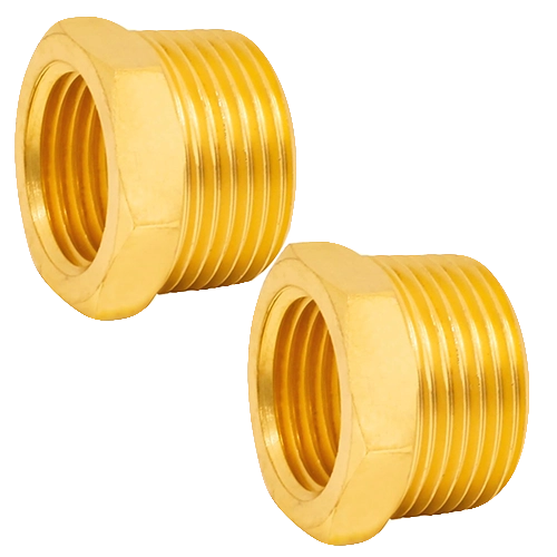 Reducer Bushing – ¾" to ½" NPT, Brass